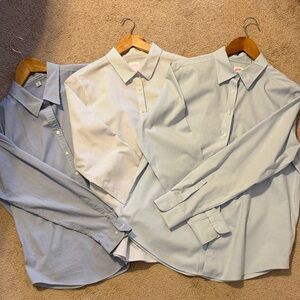 Lot of 3 Button Down Shirts. 2 Brooks Brothers, 1 Other